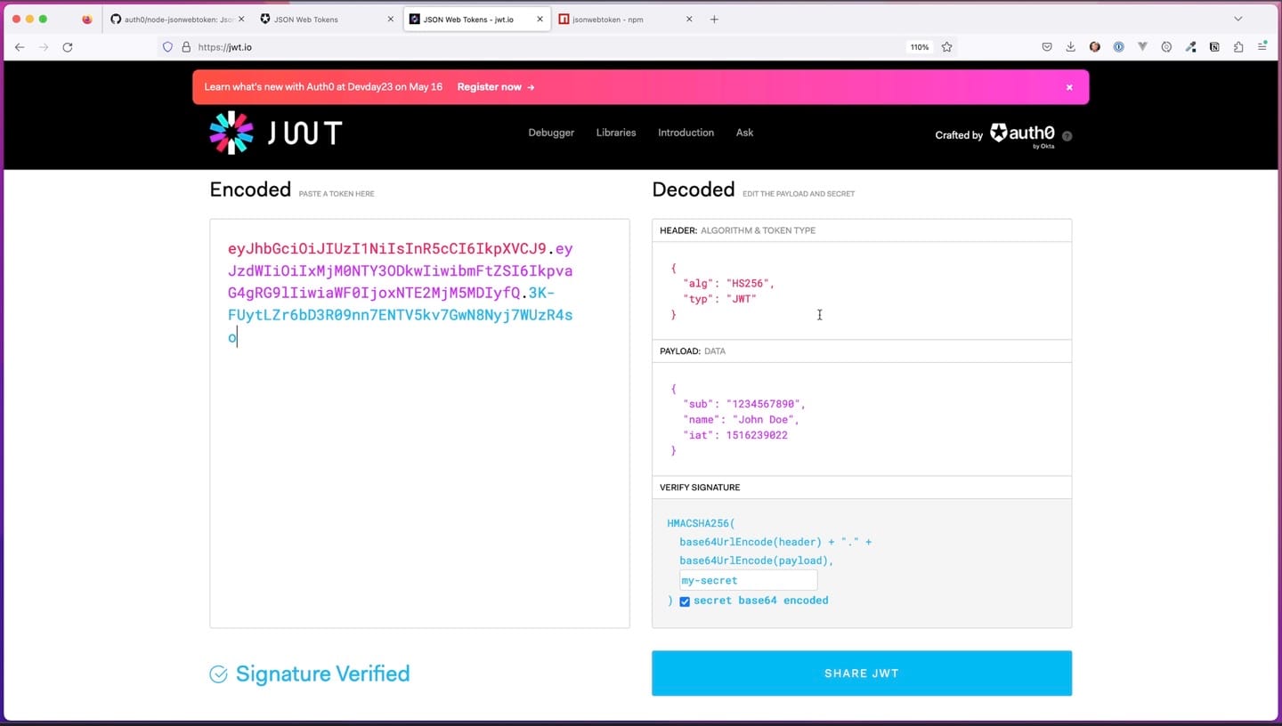Authentication, Part 1