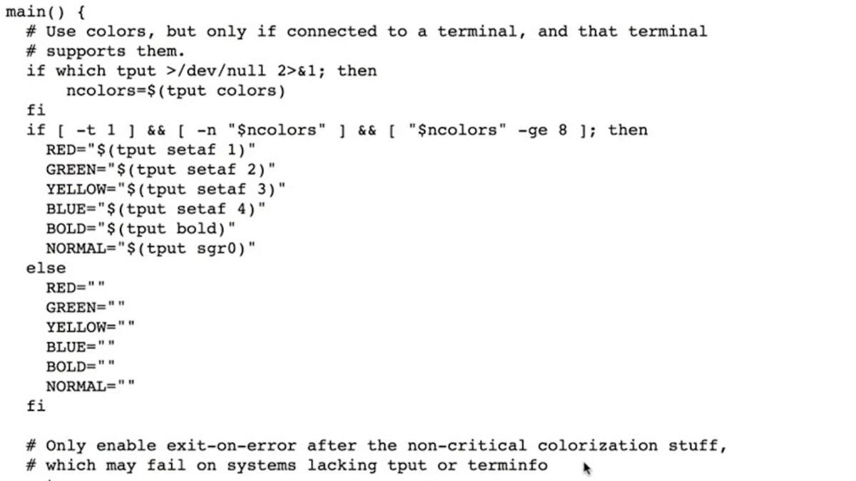 Deciphering a Complex Bash Script