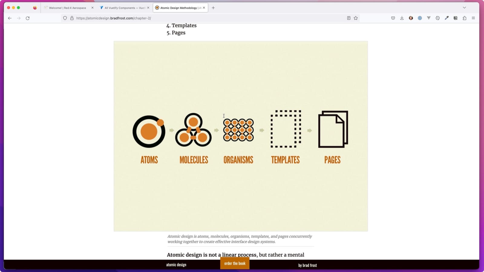 Components and Wireframes
