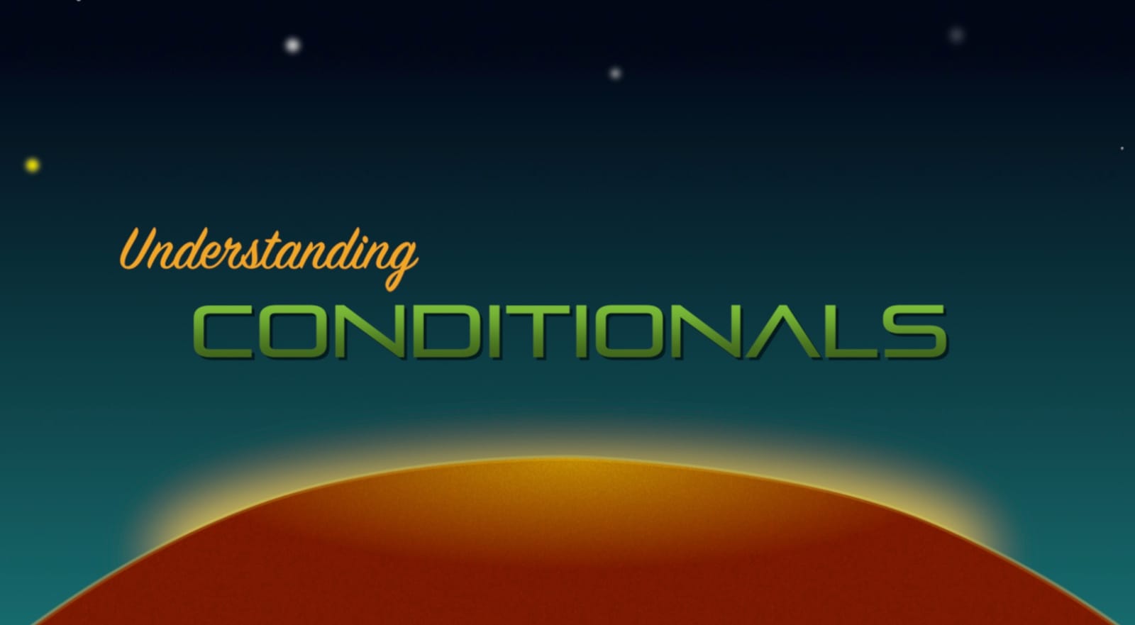 if, unless, and cond