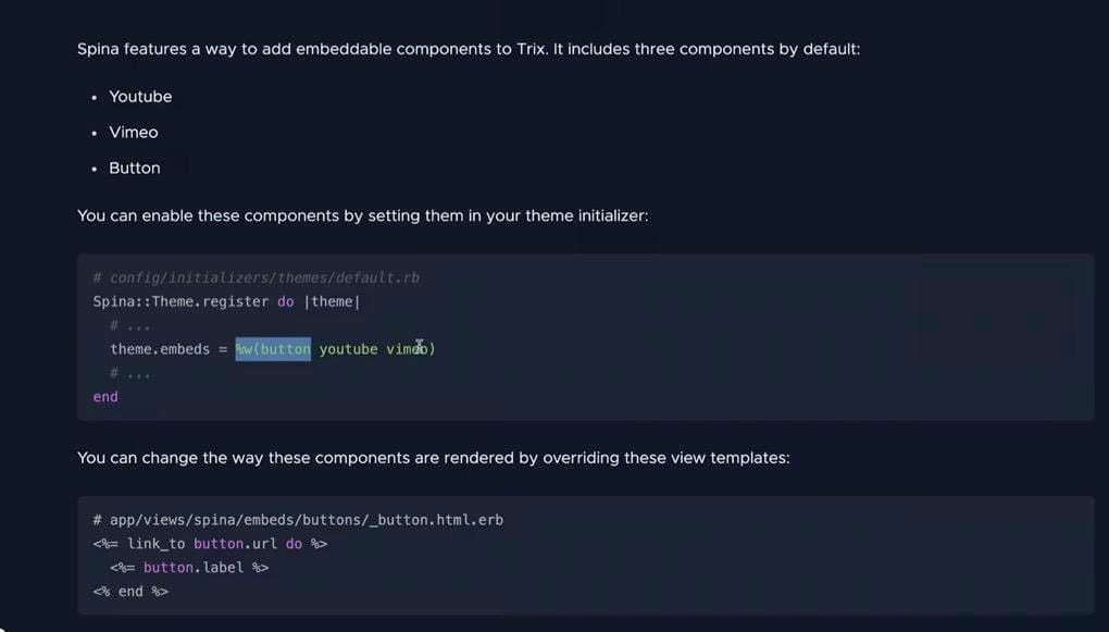 Making Your Own Embed
