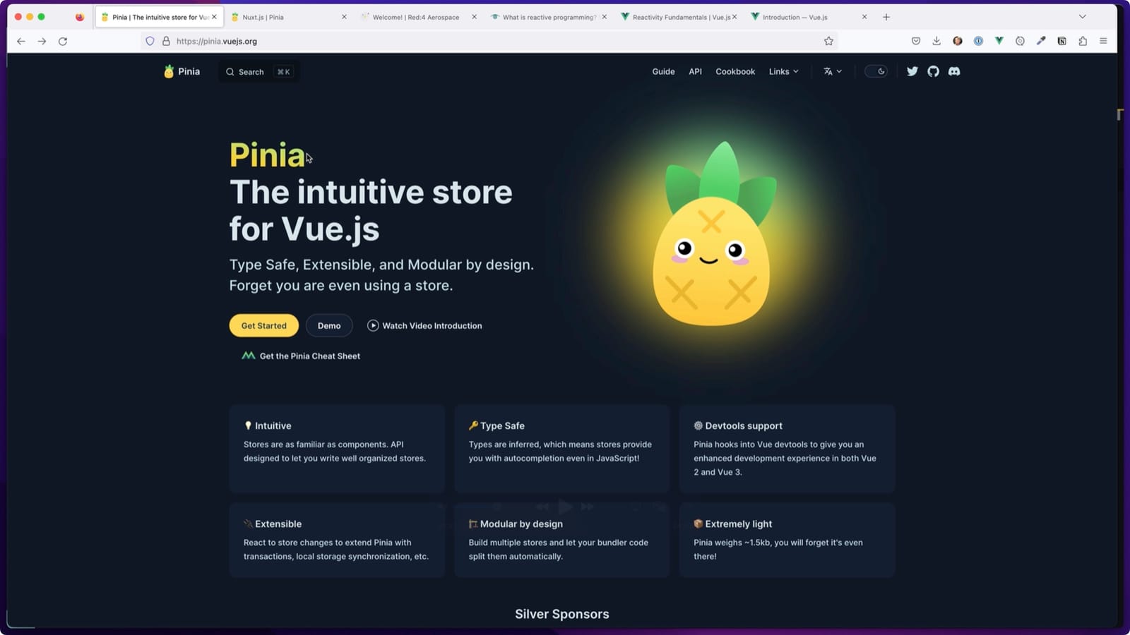 Application state with Pinia