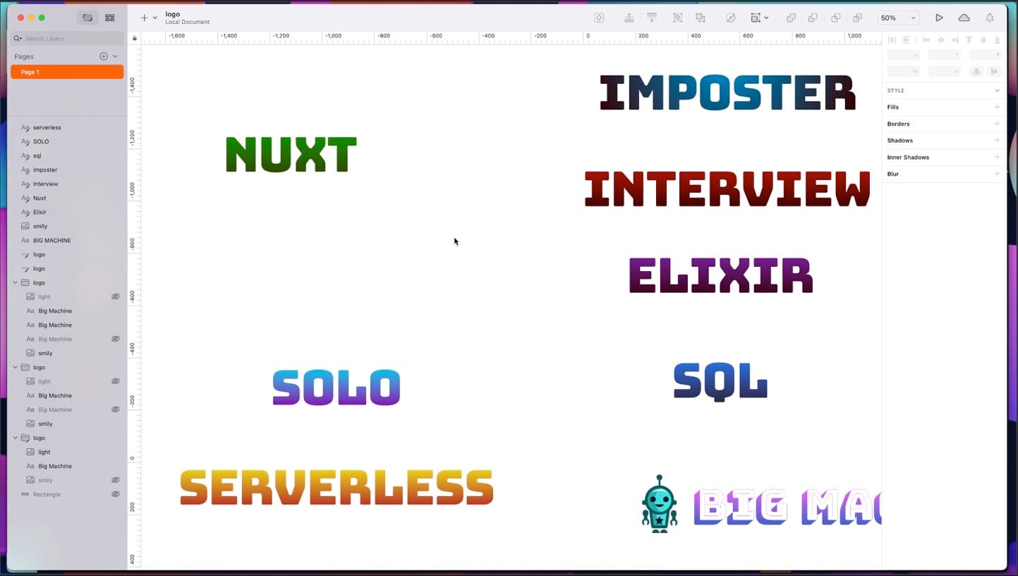 First Pass at Styling