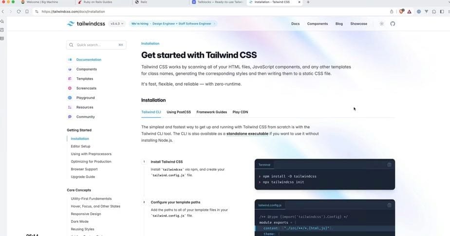 How Tailwind CSS Works with Rails