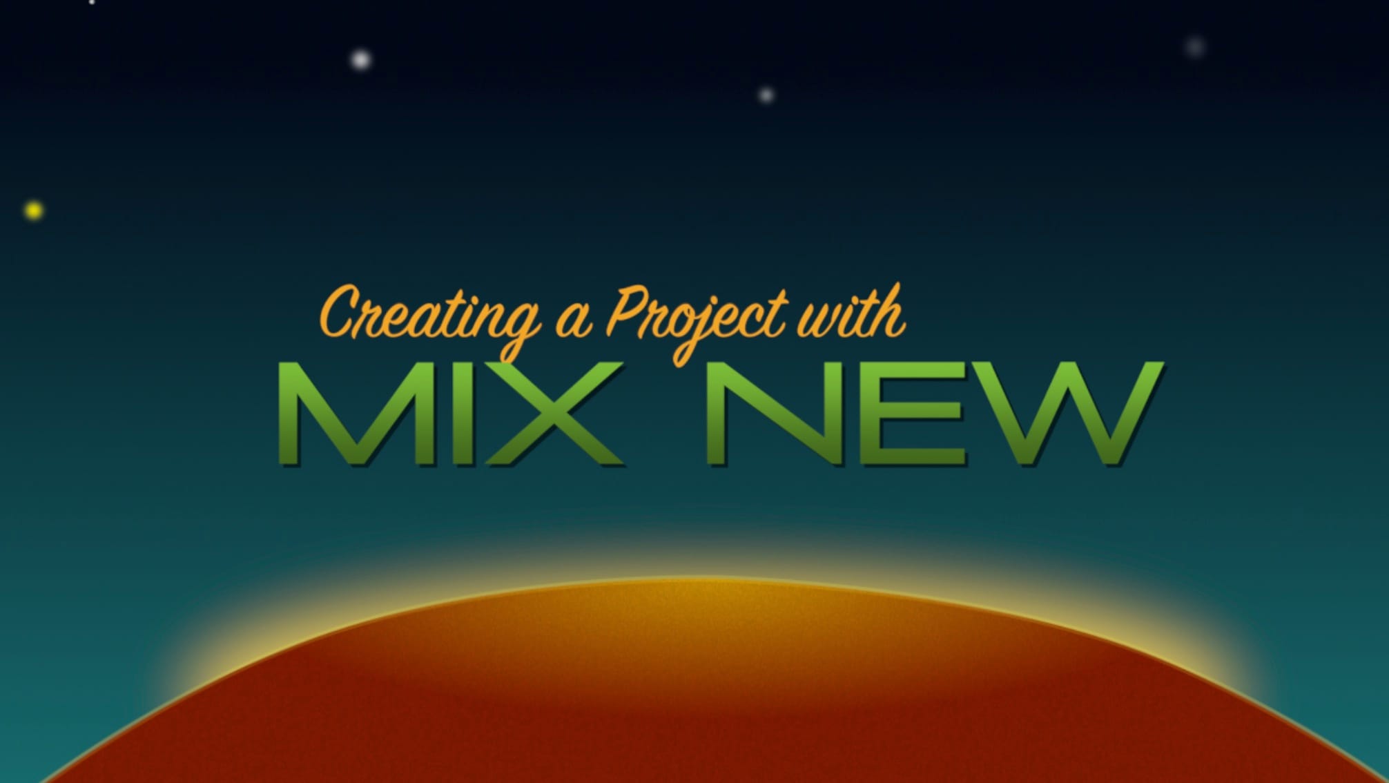 I need you to setup a project