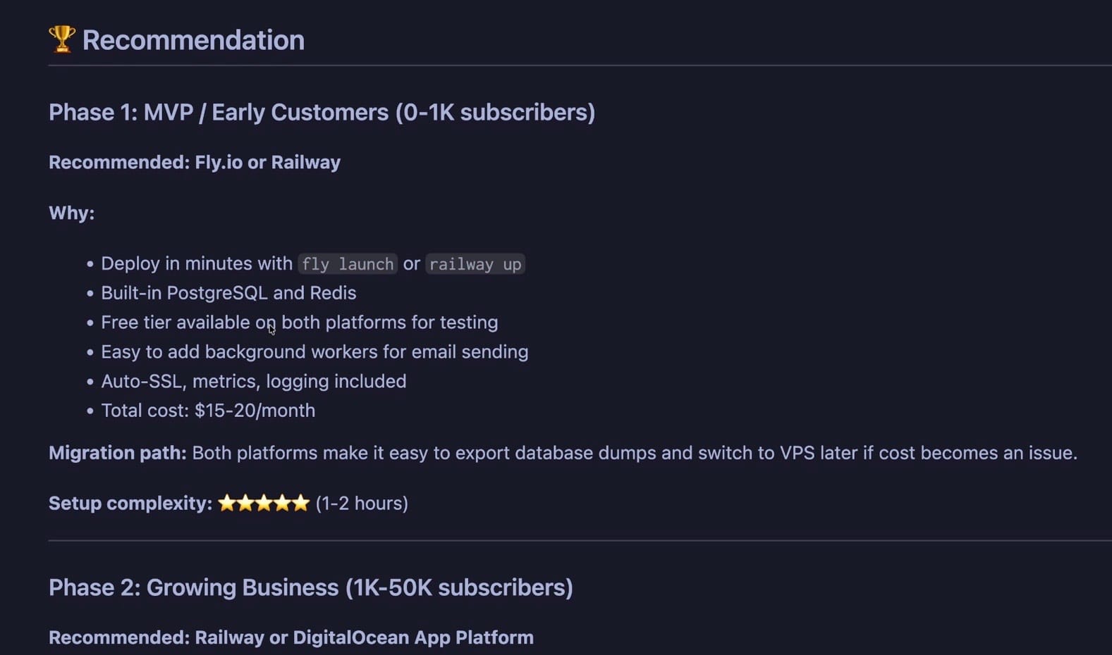 Thinking About Deployment Upfront